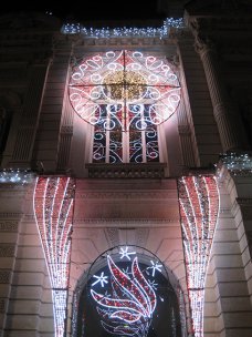 Décor floral de Noel