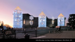 Les Trois Tours Chateau d'Angers